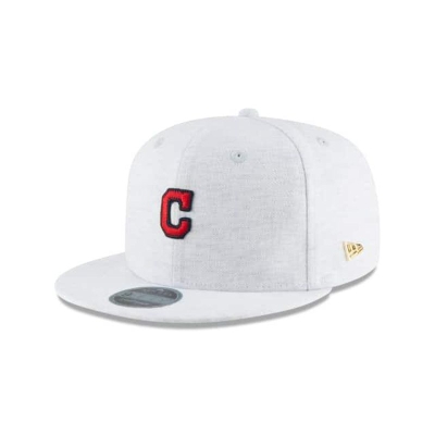 Sapca New Era Cleveland Indians MLB Micro Stitch 9FIFTY Snapback - Gri